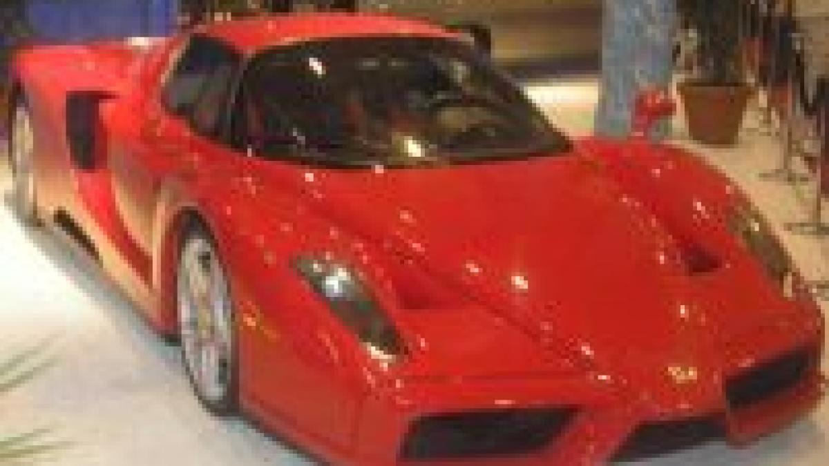 Enzo Ferrari - maşina de 850.000 ¤ la Bucureşti