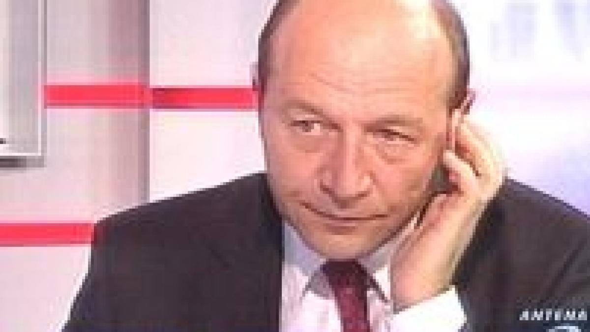 Băsescu: Am înşelat UE cu "bileţelul"