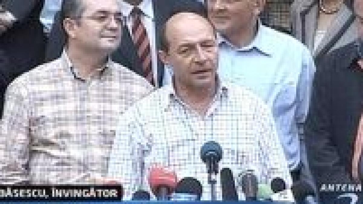 Traian Băsescu revine la Cotroceni