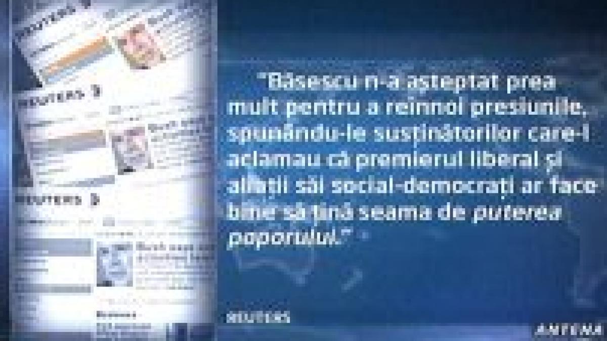 Presa străină despre referendum