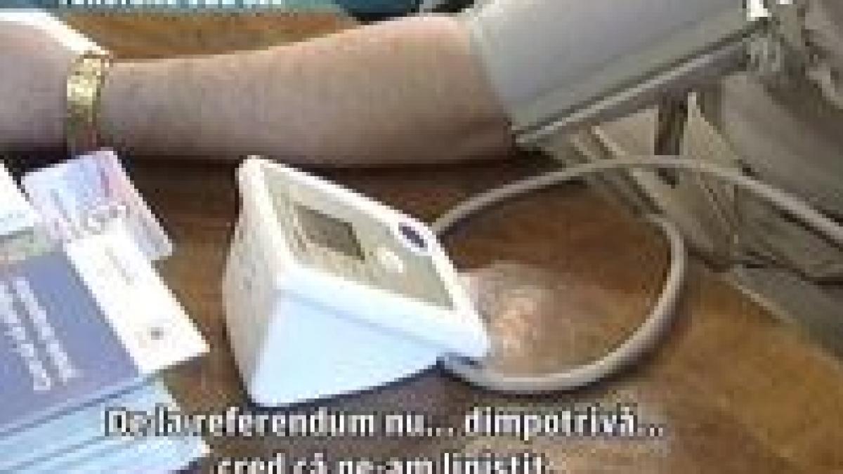 

?Ucigaşul tăcut?. Referendumul creşte tensiunea