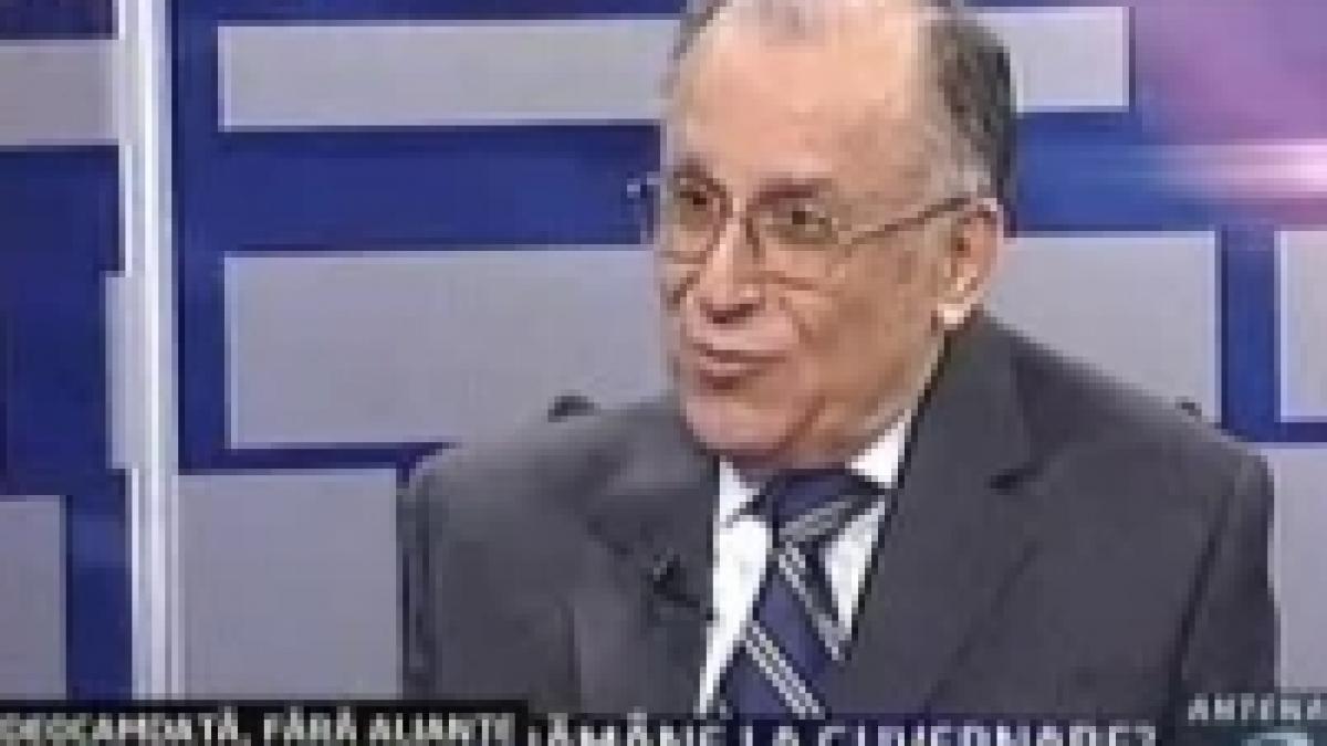 Ion Iliescu: PSD nu face nicio alianţă cu PNL