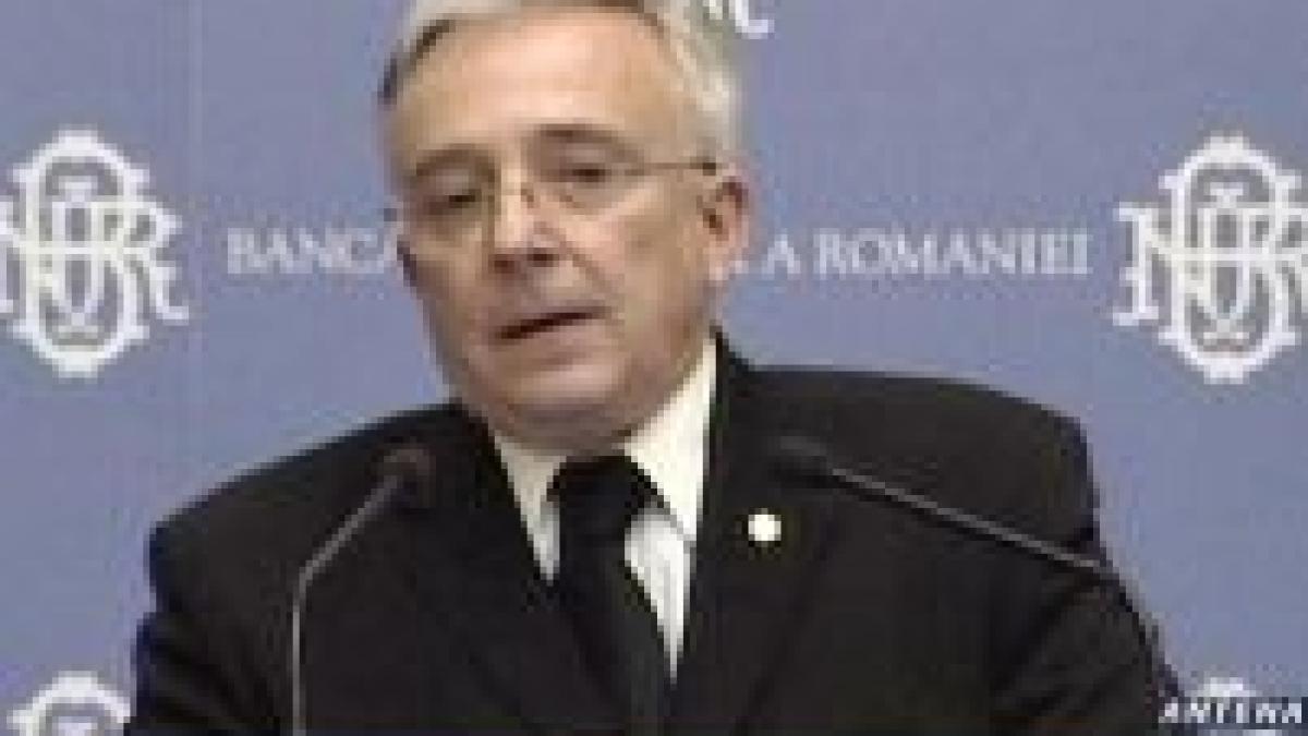 Mugur Isărescu participă la Târgul de Bani