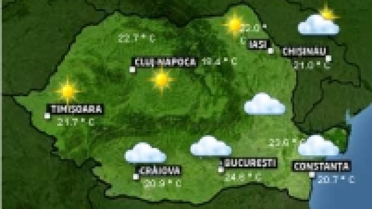 Week-end cu vreme instabilă în România