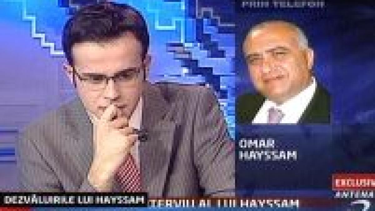 Primul interviu cu Omar Hayssam 