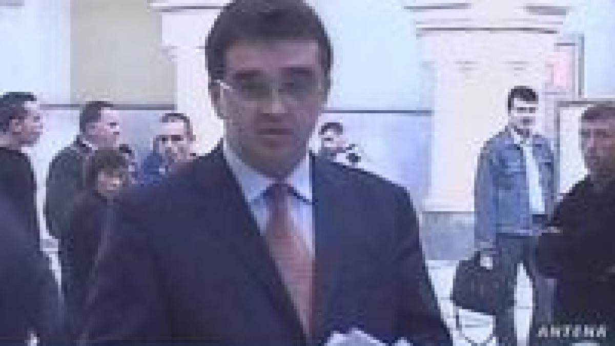 Oprişan a fost scos de sub urmărire penală