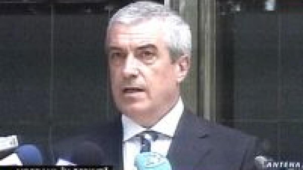 Tăriceanu invită partidele la consultări