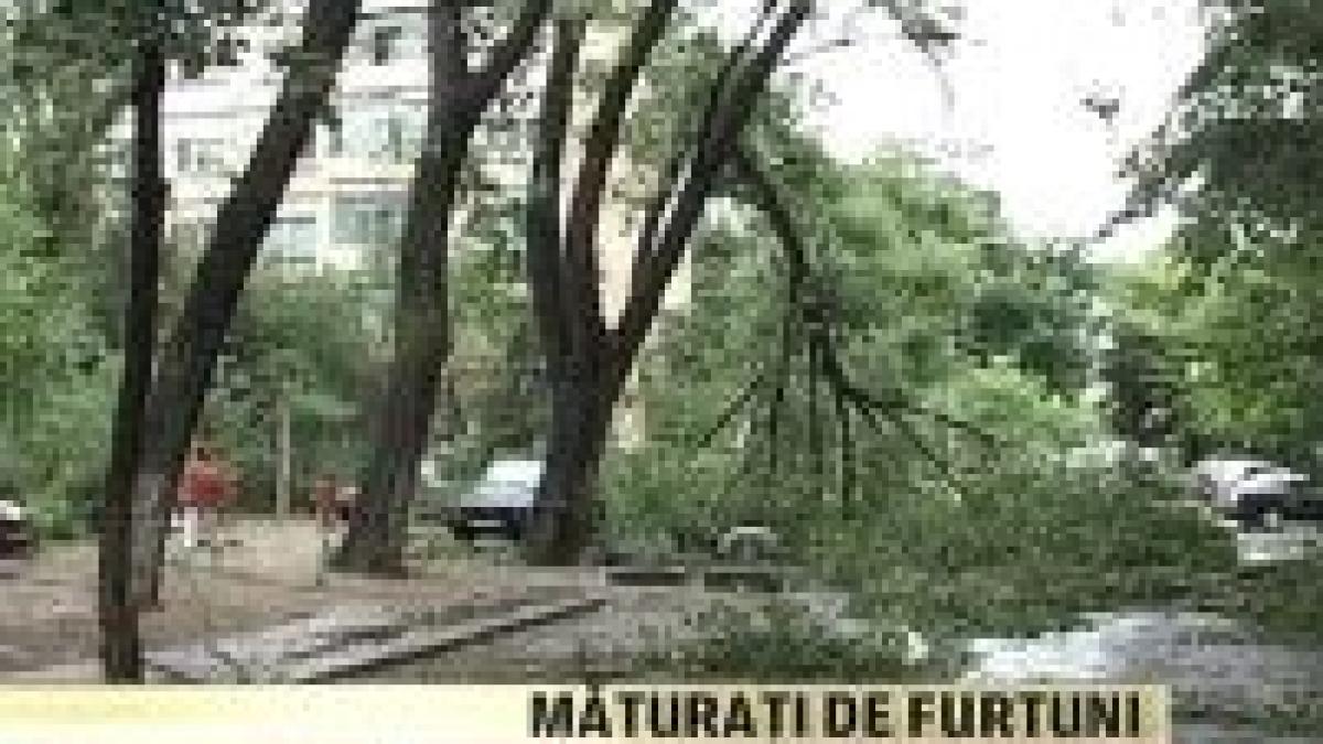 Furtuni devastatoare în toată ţara. Patru victime