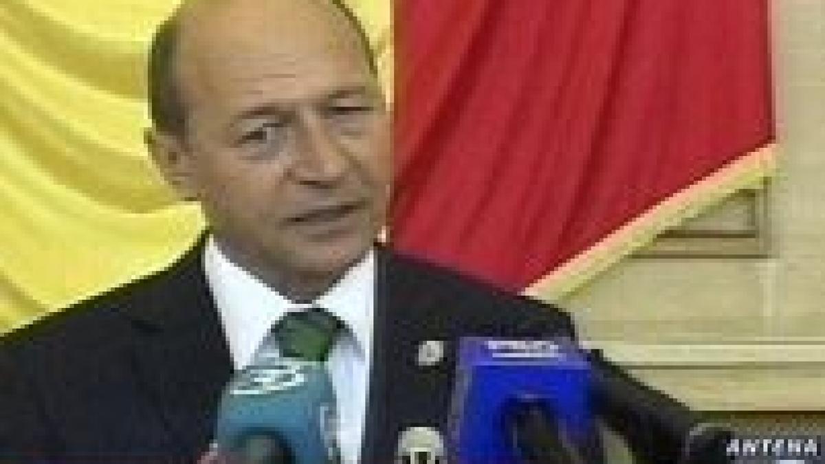 Băsescu: Nu vrem ca energia să fie instrument politic