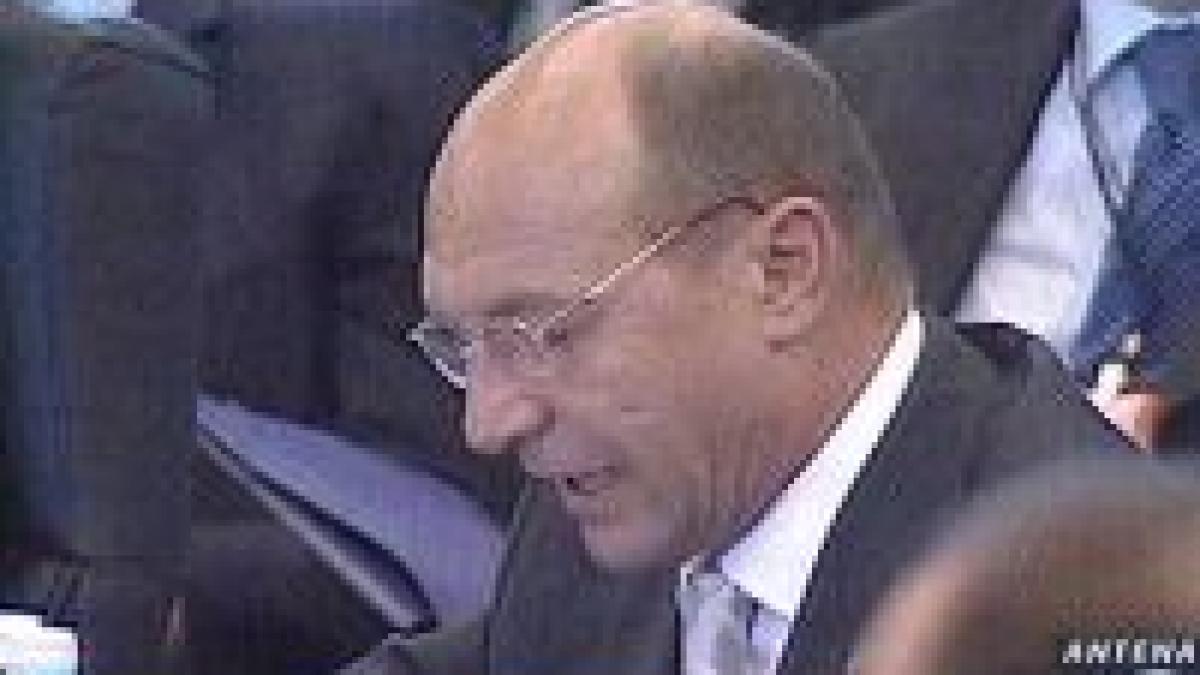 Băsescu susţine cooperarea în domeniul energetic