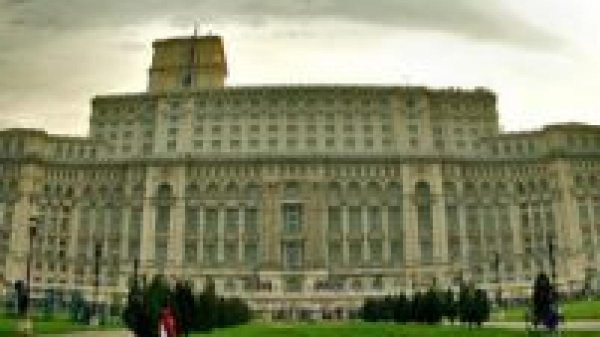 Proiectil explozibil lângă Palatul Parlamentului