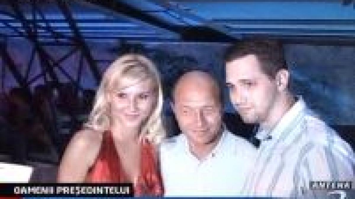 Băsescu a petrecut într-un club din Capitală