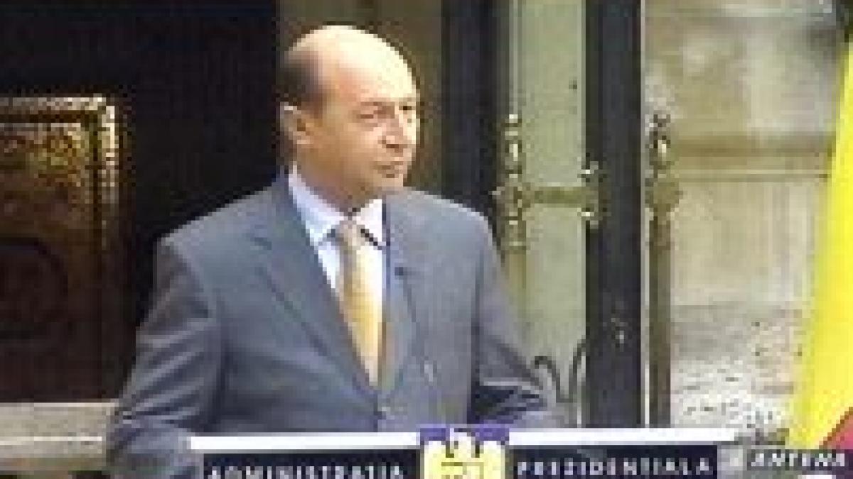 Băsescu: Legea pensiilor promulgată când va avea acoperire financiară