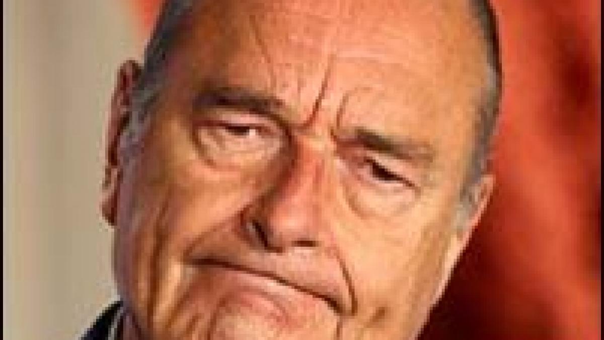 Chirac a sforăit în timpul discursului unui oficial american