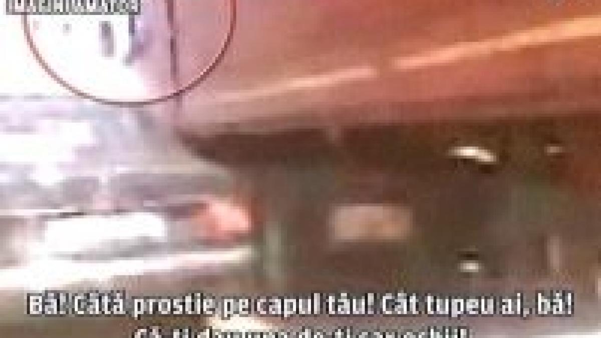 Urmărire spectaculoasă cu TIR-ul şi bâta pe DN 15 <font color=red>(VIDEO)</font>