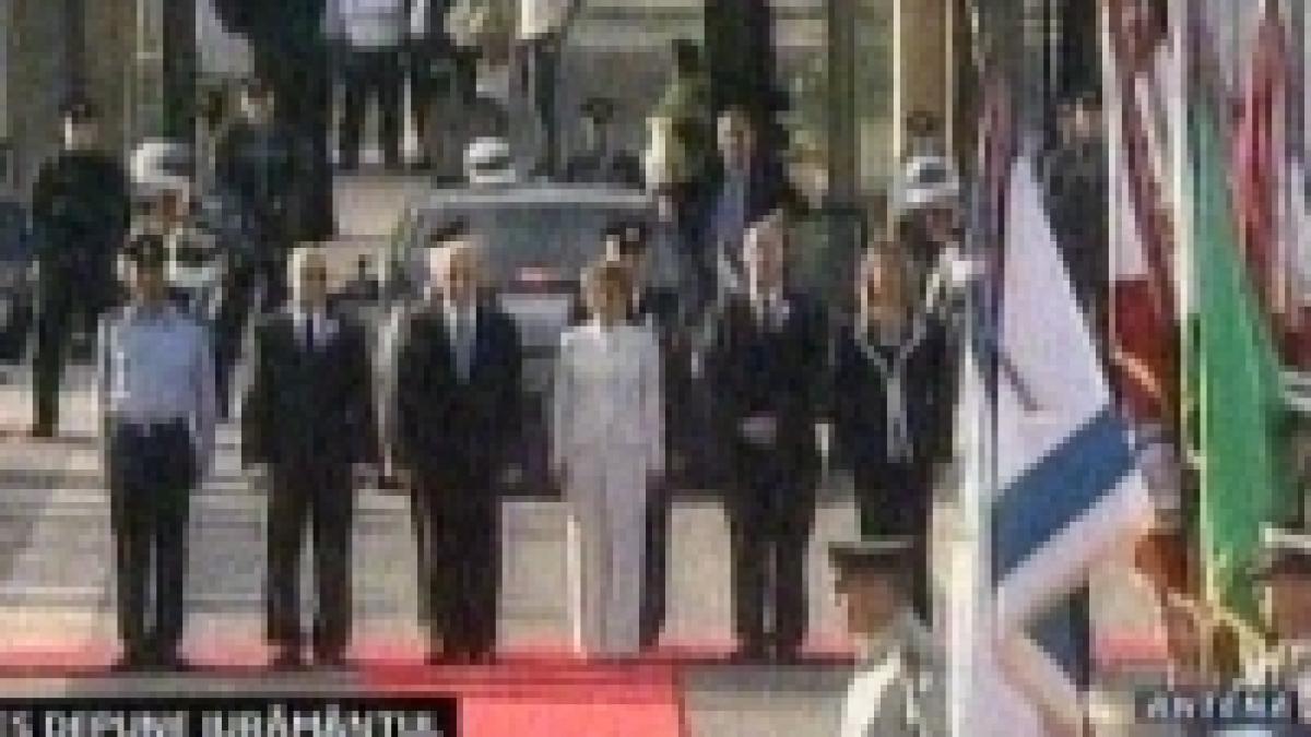 Israel. Shimon Peres depune jurământul în calitate de preşedinte <font color=red>(VIDEO)</font>