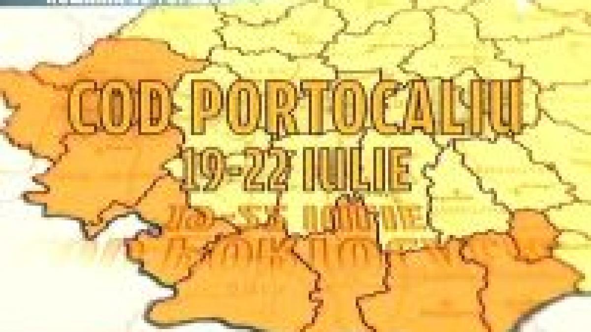 Cod portocaliu în 9 judeţe <br> <font color=red>Vor fi peste 40 de grade</font>