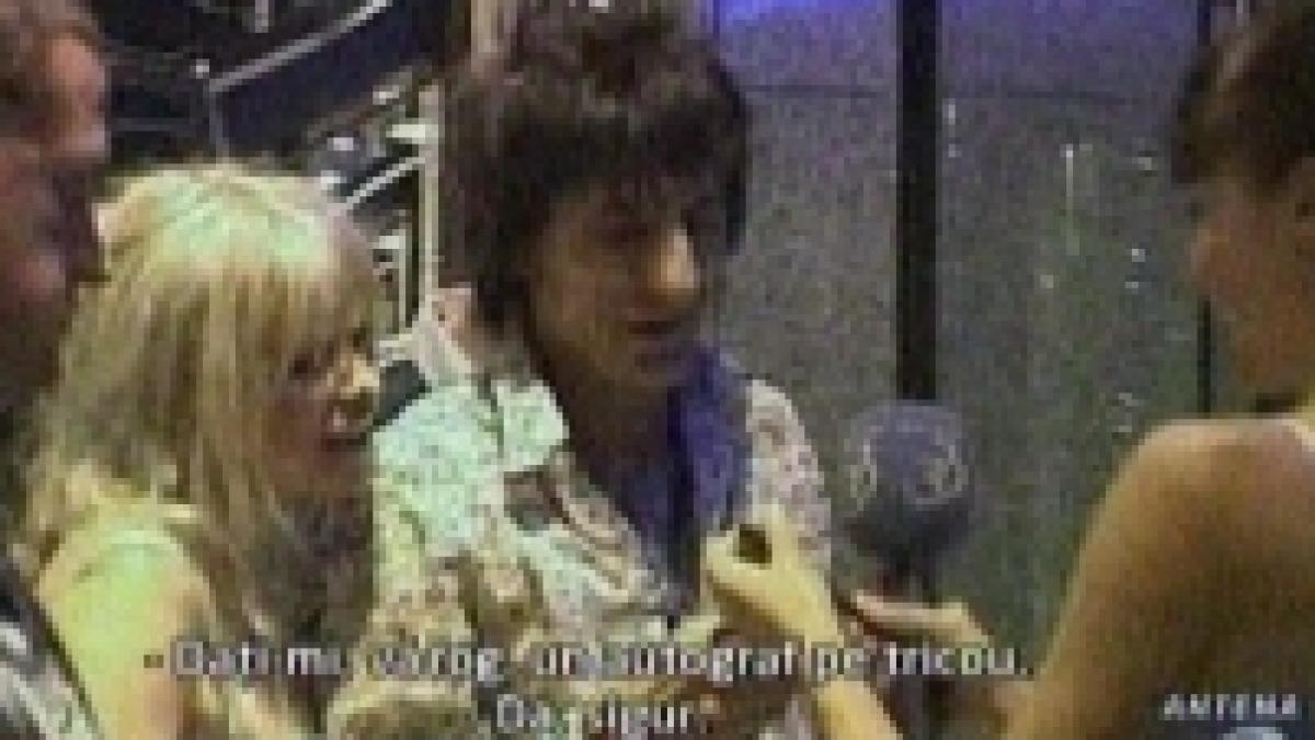 Ron Wood de la Rolling Stones: "Sunt sigur că sunt un ţigan român" <font color=red>(VIDEO)</font>