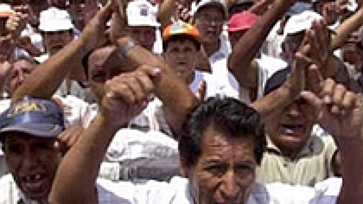 Peru. Protestele au paralizat întreaga ţară