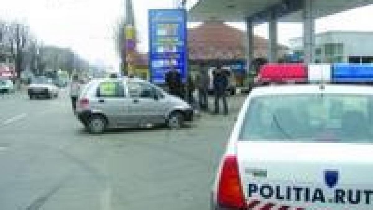 Explozie la o benzinărie din Târgu Mureş. Doi răniţi