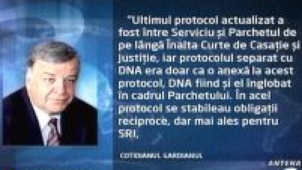 Radu Timofte: SRI a transmis informaţii către DNA