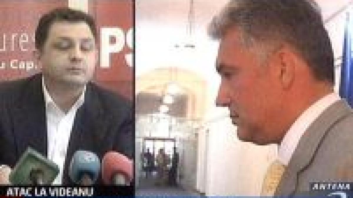 Vanghelie îl acuză pe Videanu că pune la cale un tun imobiliar