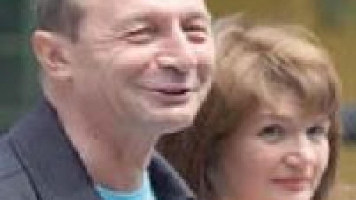 Băsescu îşi petrece weekendul în staţiunea Covasna