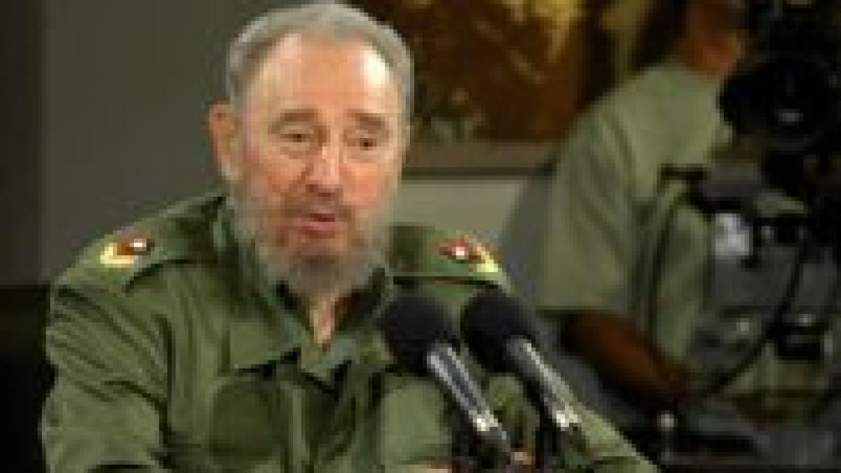 Fidel Castro revine cu declaraţii antiamericane