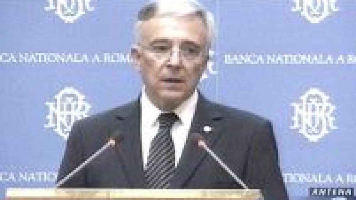 Isărescu: Inflaţia pe 2007 va fi de 3,9 %