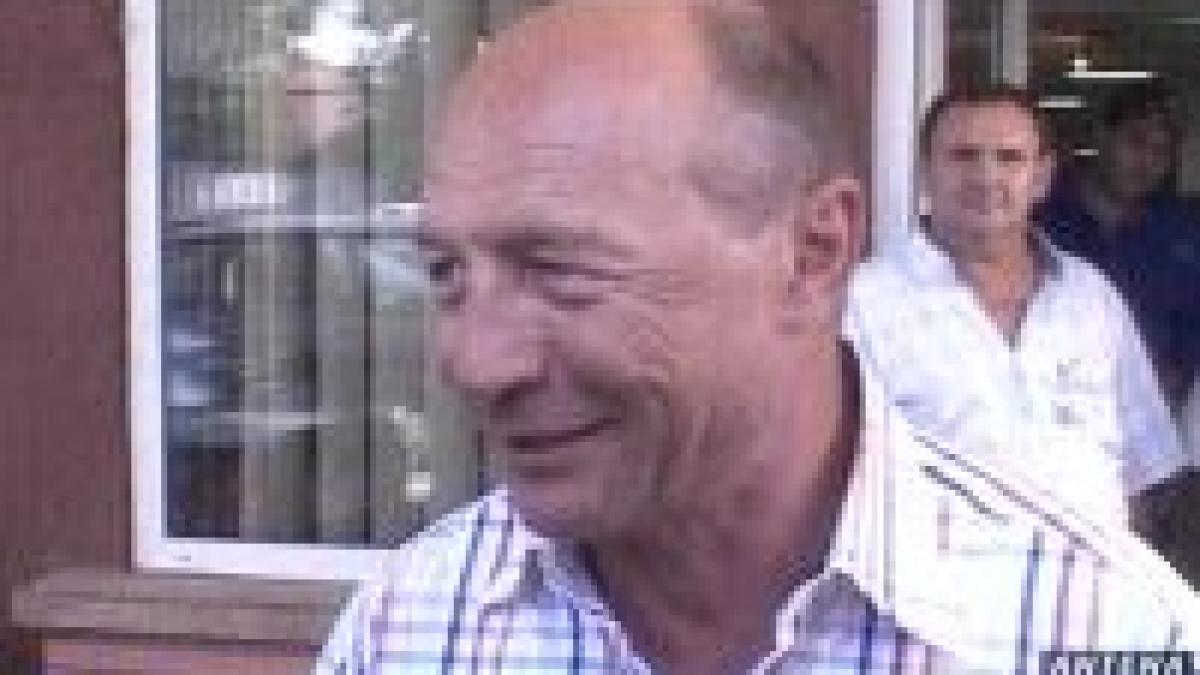 Băsescu, singurul student la cursul de navigaţie <font color=red>(VIDEO)</font>