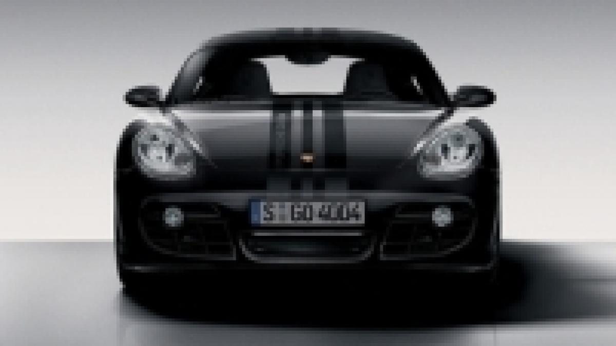 Porsche Cayman S, o felină neagră în ediţie specială <font color=red>(GALERIE FOTO)</font>
