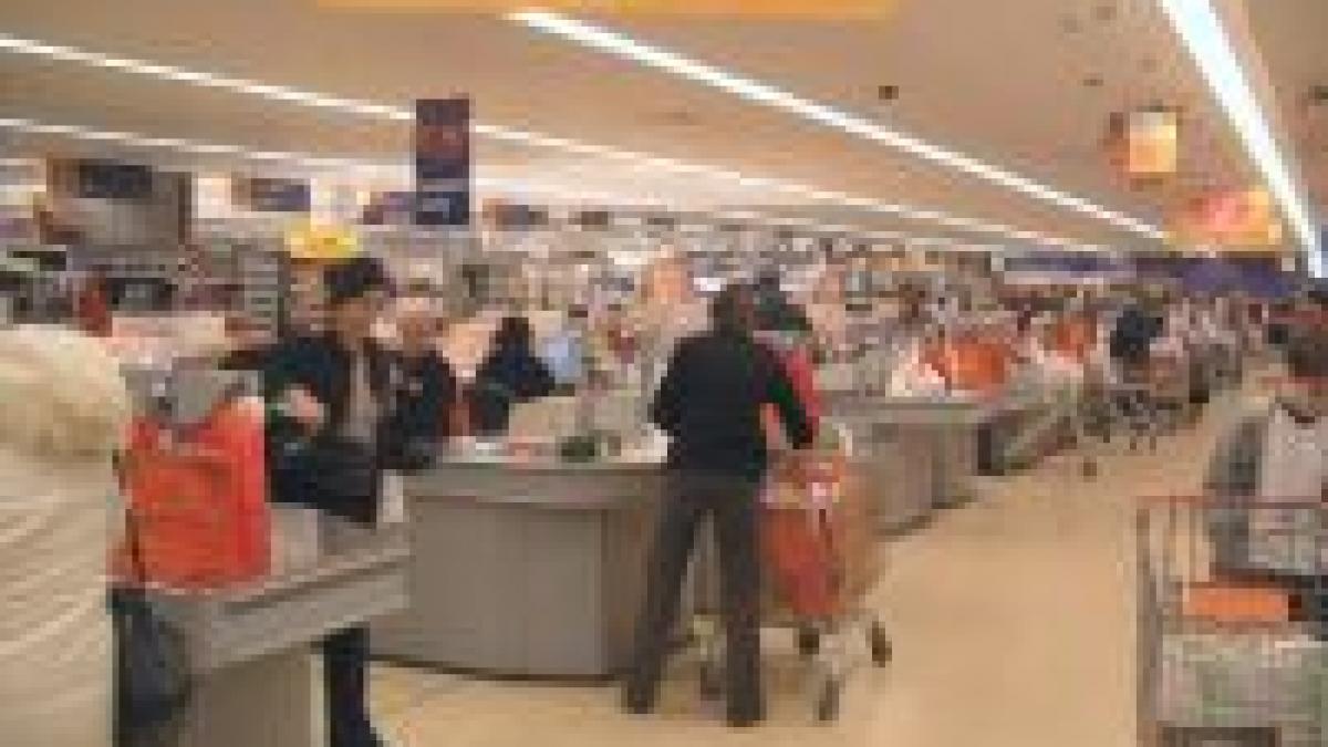 Supermarketurile au vândut de 4 miliarde de euro în 2007 