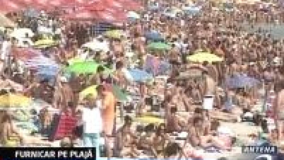 120.000 de turişti se distrează oficial la mare

