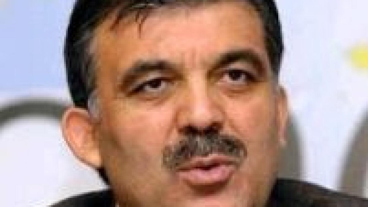 Abdullah Gül a fost ales preşedintele Turciei 