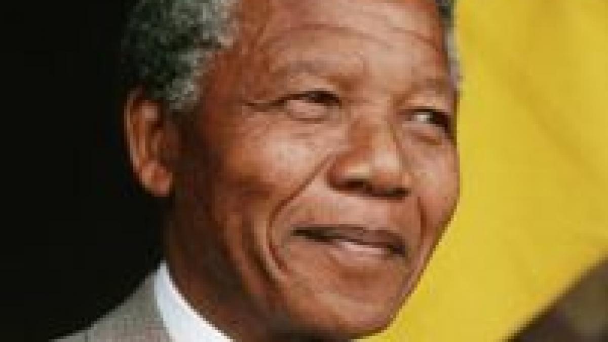 Nelson Mandela în vizită în Marea Britanie