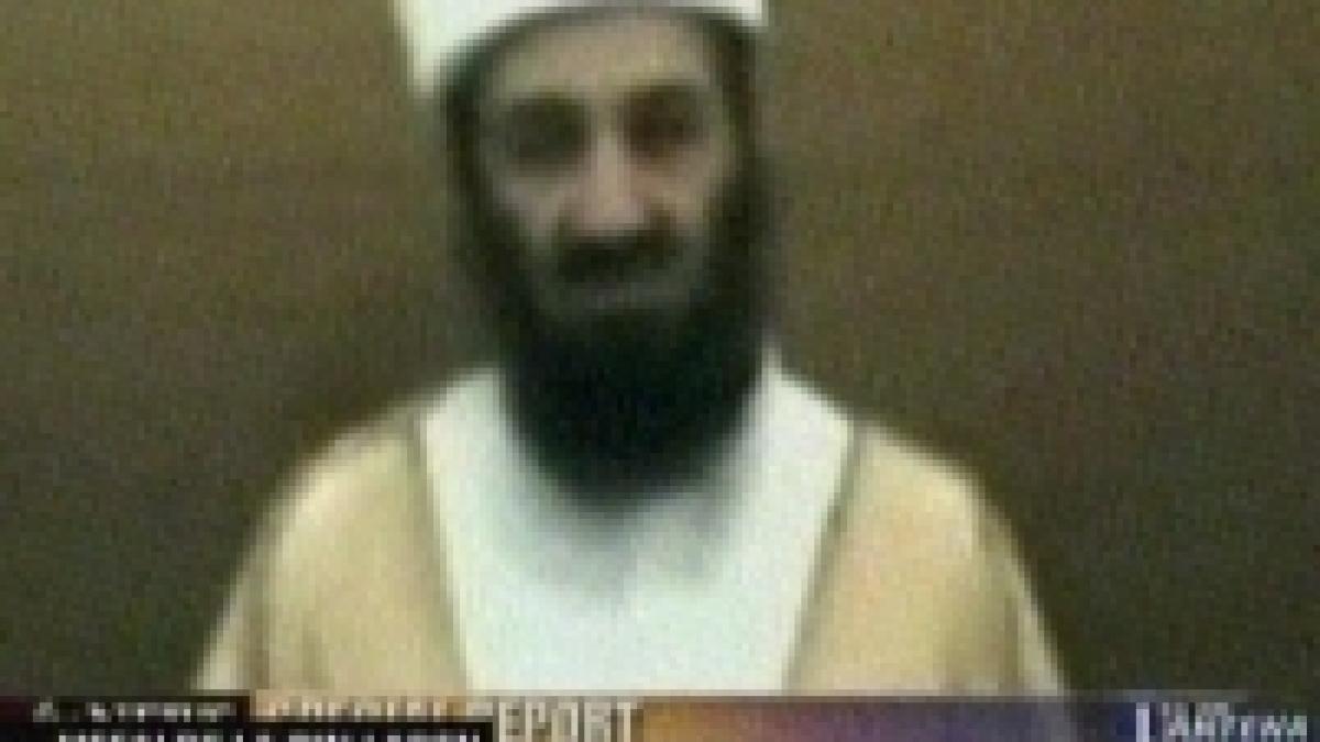 Primul mesaj video transmis de Bin Laden după 3 ani <font color=red>(VIDEO)</font>