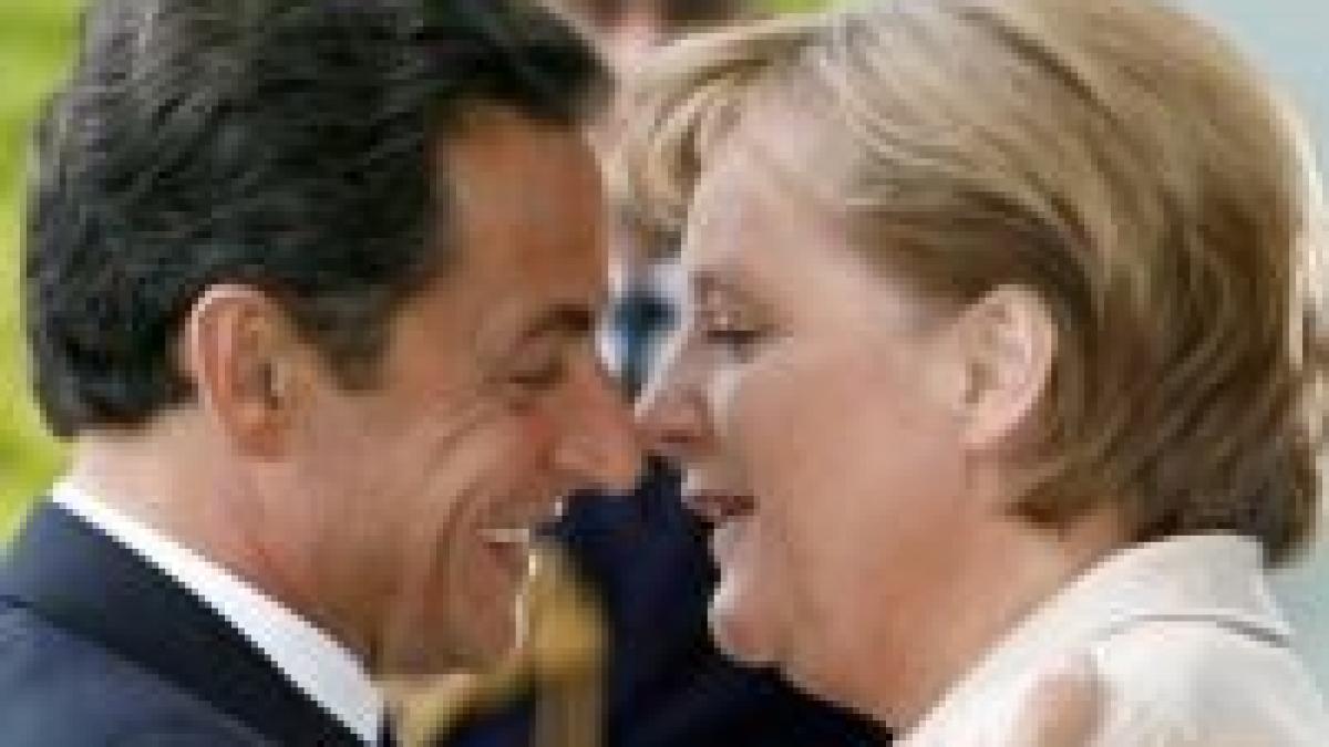 Sarkozy şi Merkel pun la cale viitorul UE