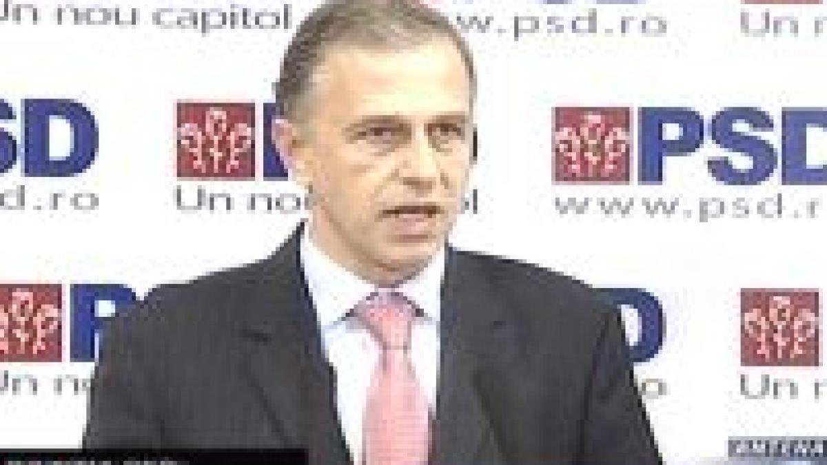 Geoană: PSD a finalizat textul moţiunii de cenzură