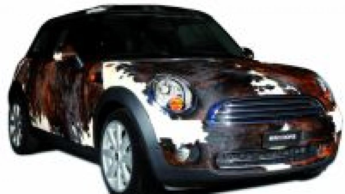 Pet Mini: Mini Cooper îmbrăcat în piele de vacă <font color=red>(GALERIE FOTO)</font>