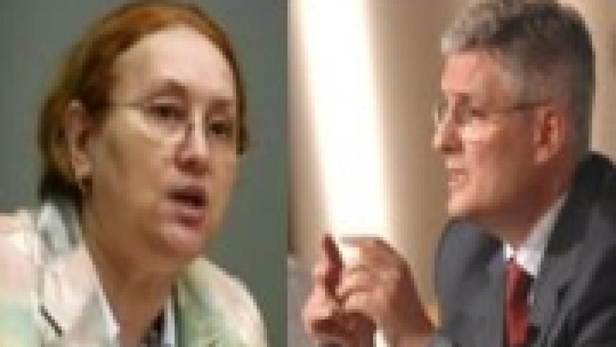 Renate Weber şi Daniel Dăianu, în fruntea listei PNL pentru europarlamentare
