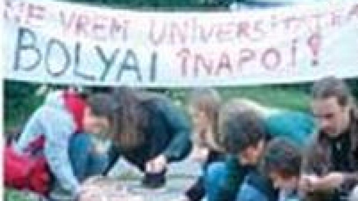 Tinerii maghiari cer la Strasbourg înfiinţarea de facultăţi cu predare în maghiară, în România