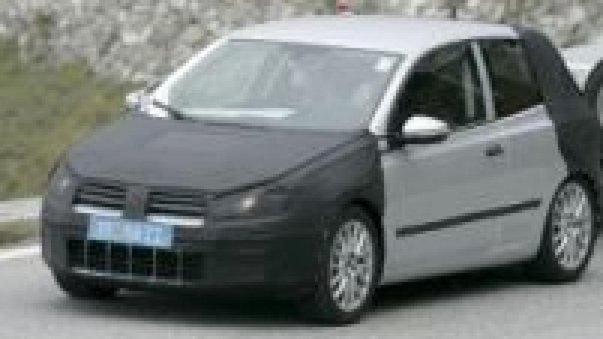 Noul Golf 6 surprins la testele din Alpi