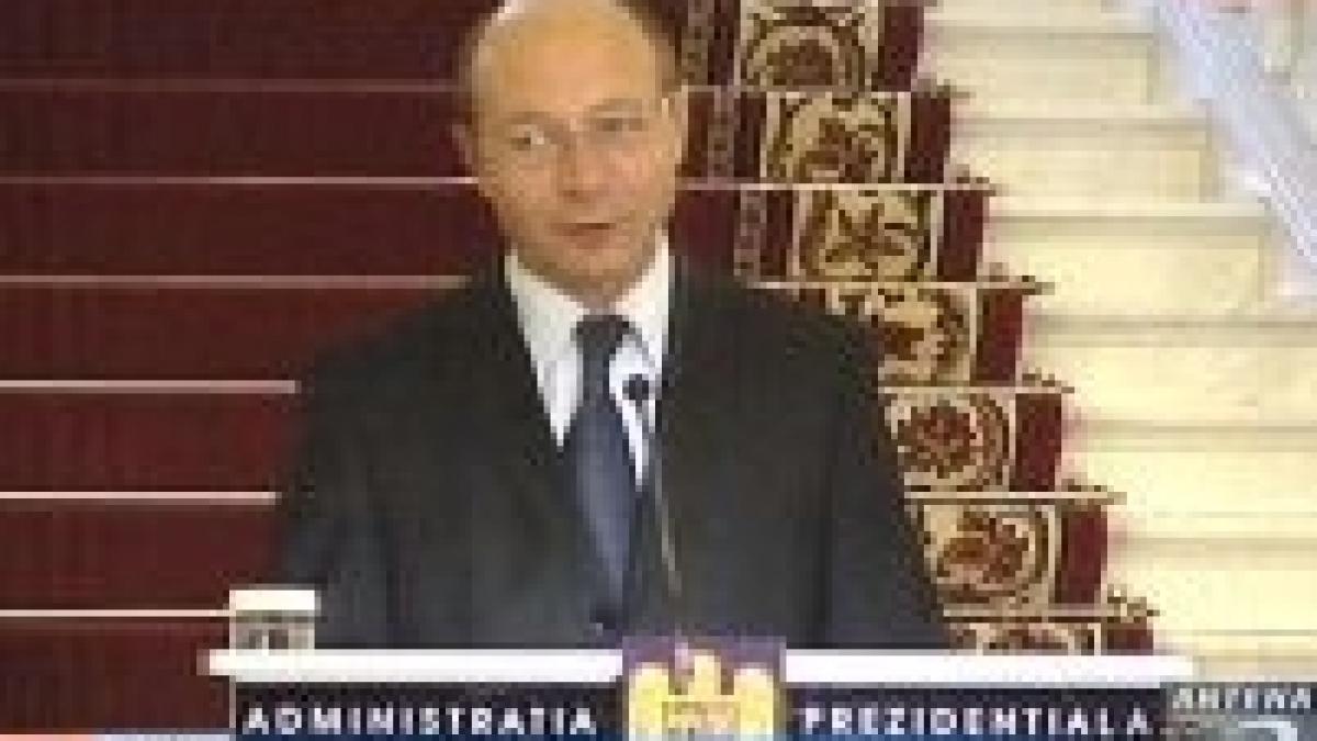 Traian Băsescu susţine refacerea Alianţei D.A.