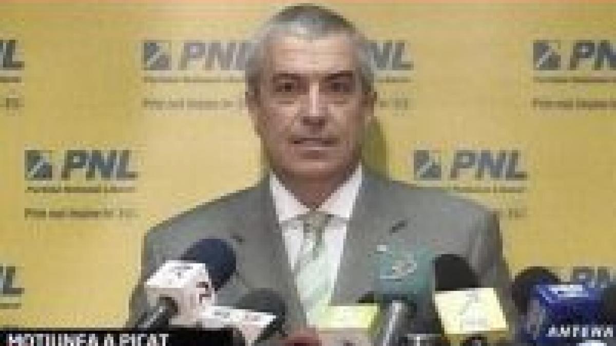 Tăriceanu: PD este un partid de oportunişti