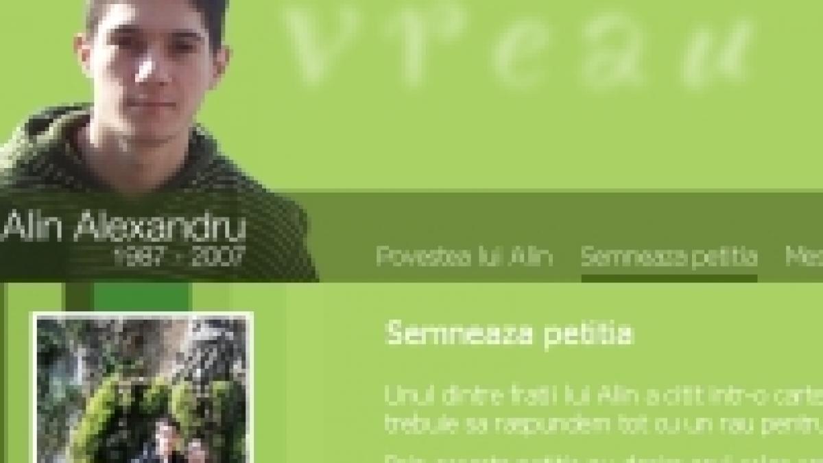 Petiţie online: Familia tânărului ucis de prieteni cere condamnarea lor pe viaţă