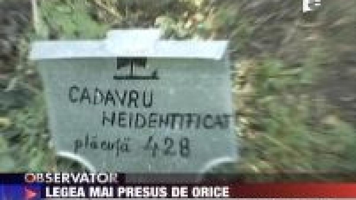 În cimitirul din Timişoara cadavrele se mumifică din cauza legislaţiei