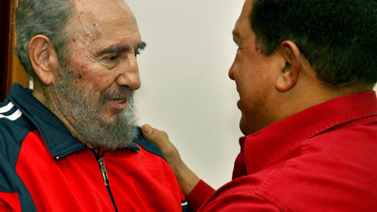 Fidel Castro ar putea fi invitat în direct la emisiunea TV a lui Chavez