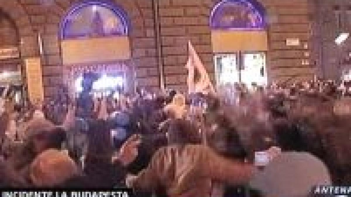 Budapesta. A doua zi de proteste faţă de premier