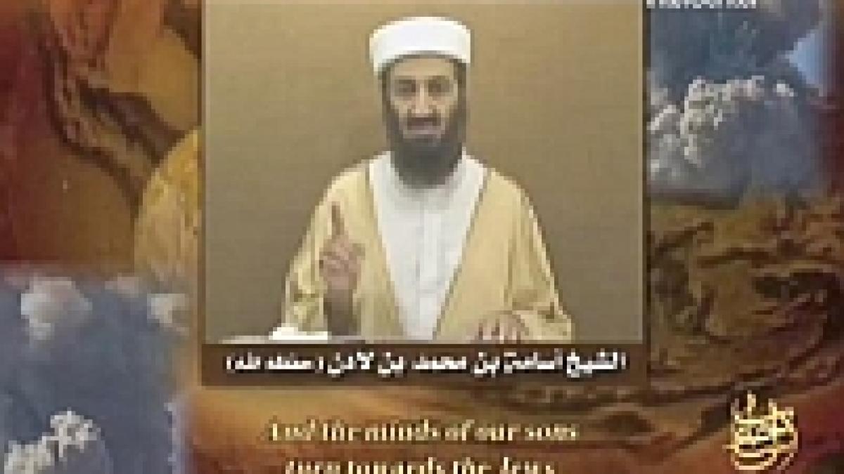 Al-Qaida acuză Al-Jazeera că a prezentat eronat mesajul lui bin Laden