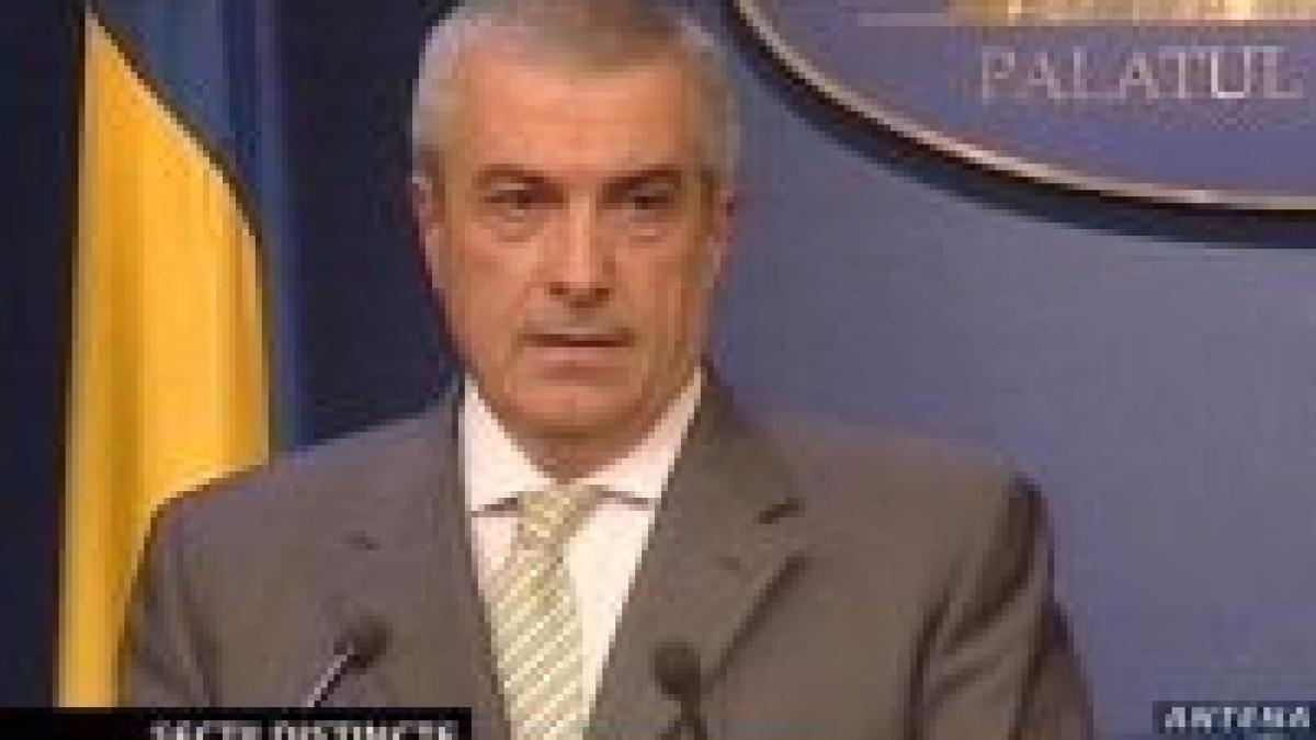 Tăriceanu: nu vor fi secţii unice de vot pentru referendum şi euroalegeri 